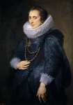 Dyck Sir Anthony van (Flemish ) Портрет дамы