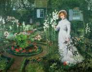 В пасторском саду королева лилий
