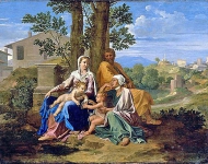 Св семейство с Елизаветой и Иоанном Крестителем