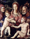 Святое Семейство со святой Анной и Иоанном Крестителем