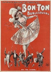 Афиша одного из первых бурлеск-шоу (1898)