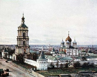 Первое цветное фото Москвы, 1913 г.