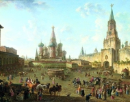 Красная площадь в Москве