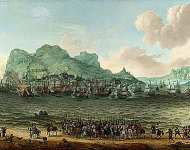 Победа над испанцами близ Гибралтара