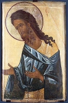 Икона Иоанн Предтеча (из Поникаровского иконостаса)