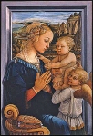 Мадонна с младенцем и двумя ангелами (Мадонна под вуалью)