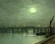 Мост Баттерси в лунном свете
