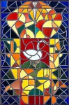Leaded glass composition I