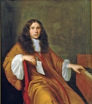 Raguineau Abraham - Портрет неизвестного мужчины у клавесина