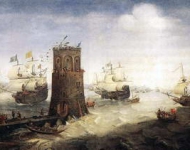 Wieringen Cornelis Claesz van - Завоевание Дамиетте