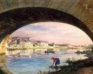 Вид Турина с мостом