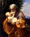Иосиф с младенцем Христом на руках