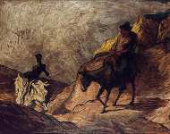 Onore Dom e Don Kihot i Sancho Pansa, Staraia Nacional naia galereia