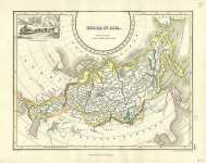 Карта Азиатской России, 1824г.