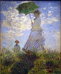 Дама с зонтиком (Камилла Моне и сын Жан)