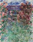 Monet Claude - Дом среди роз