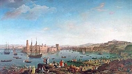 Вид на порт Марселя