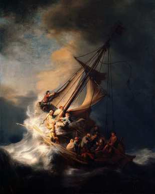 хармес ван рейн рембратно шторм на галилейском море