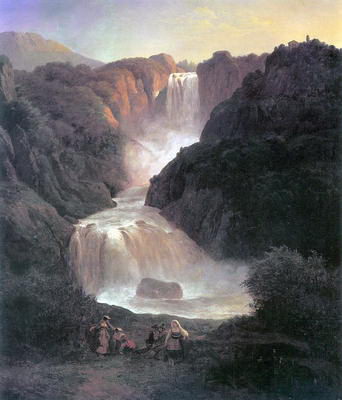 водопады в живописи
