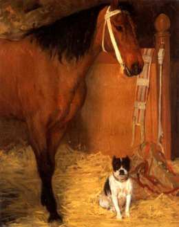 лошадь в живописи