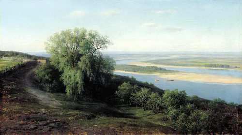 Волга на картинах русских художников