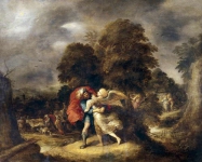 Борьба Иакова с Ангелом (Lucha de Jacob con el angel)