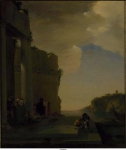 Asselijn, Jan - Итальянский пейзаж, ок. 1650-52, 52,5 cm x 45 cm, Холст, масло