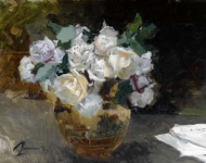 Букет белых розх