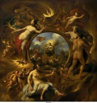 Berchem, Claes Pietersz - Аллегория лета, ок. 1680, 94 cm x 88 cm, Холст, масло
