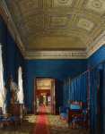 Виды залов Зимнего дворца - Первая запасная половина - Туалетная герцога М. Лейхтенбергского