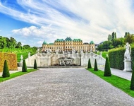 Австрия, Вена. Upper Belvedere. Main palace