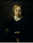 Bray, Jan de - Портрет мальчика в возрасте шести лет, 1654, 59,5 cm x 47 cm, Дерево, масло