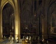 Интерьер церкви в искусственном освещении (Viaticum inside a church) (совм с Питером Нефсом I)