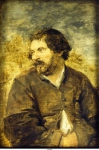 Brouwer, Adriaen - Толстяк, 1634-37, 23 cm x 16 cm, Дерево, масло