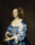 Dyck Sir Anthony van (Flemish ) Мария Ратвен жена ван Дейка