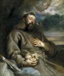 Dyck Sir Anthony van (Flemish ) Св Франциск Ассизский в экстазе
