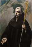 El Greco (Greekborn Spanish ) Святой Бенедикт