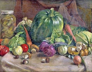 Ladislav Treskoň - Натюрморт с овощами