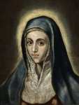 El Greco (Greekborn Spanish ) (и мастерская) Дева Мария