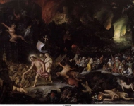 Brueghel de Oude, Jan , Rottenhammer, Hans - Христос в Чистилище (Limbo), 1597, 26,5 cm x 35,5 cm, Медь, масло