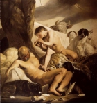 Campen, Jacob van - Аргус, Меркурий и Ио, ок. 1630-40, 204 cm x 193 cm, Холст, масло