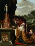 Frans II Francken The Idolatry of Solomon
