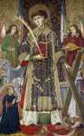 Giner Tomas (Spanish fl) Св Винсент диакон и мученик с донаторами