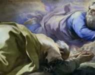 Giordano Luca (Italian ) Авраам дает Богу обет