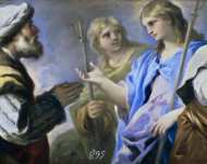 Giordano Luca (Italian ) Авраам и три ангела