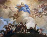 Giordano Luca (Italian ) Вознесение Девы Марии ок