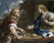 Giordano Luca (Italian ) Исав и Иаков (продажа первородства)