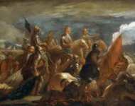 Giordano Luca (Italian ) Пленение коннетабля Монморанси в битве при СенКантене