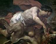 Giordano Luca (Italian ) Самсон и лев