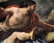 Giordano Luca (Italian ) Самсон уничтожает филистимлян